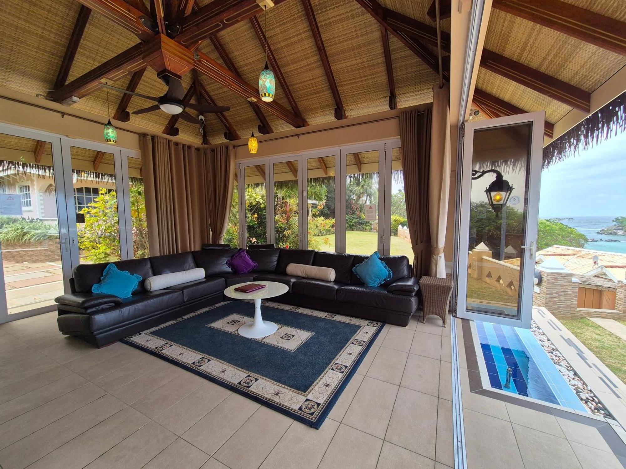 Au Fond De Mer View Anse Royale Dış mekan fotoğraf